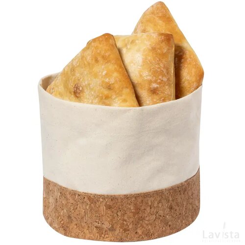 Katoenen broodmandje Naturel
