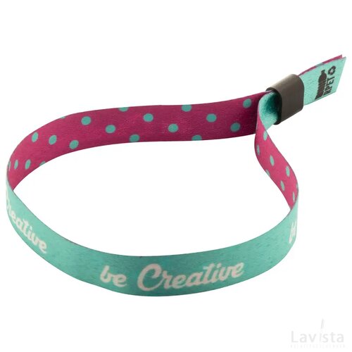 Subowrist Rpet Custom Made Festivalarmband Zwart