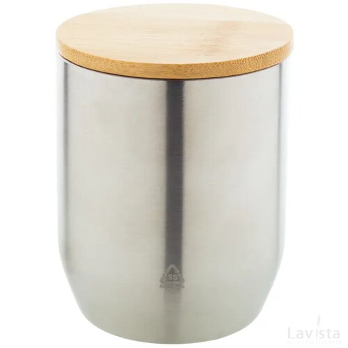 Sesboo Thermosbeker Zilver