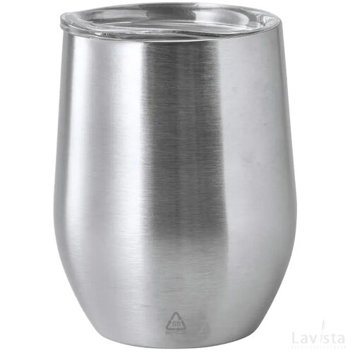 Rebby Thermosbeker Zilver