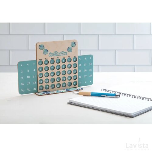 Forever Creative Custom Made Eeuwigdurende Kalender Natuurlijk