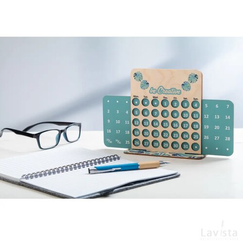 Forever Creative Custom Made Eeuwigdurende Kalender Natuurlijk