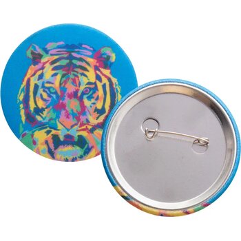 Pinbadge Rpet Maxi Button Met Pin Wit