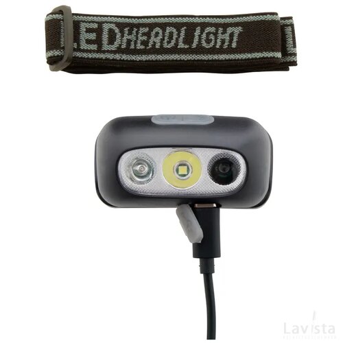 Rexplorer Oplaadbare Koplamp Zwart