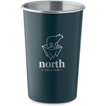 Gerecycled RVS beker Zwart 350 ml Gerecycled RVS beker Zwart 350 ml