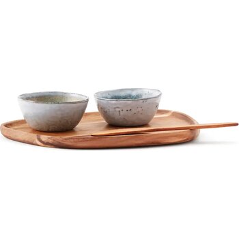 VINGA Nomimono tapas set beige