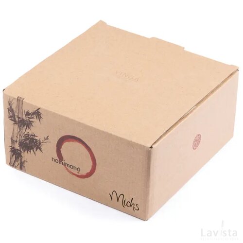 VINGA Nomimono kleine schaaltjes, set van 4 stuks beige