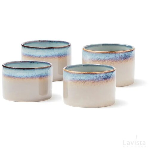 VINGA Nomimono kleine schaaltjes, set van 4 stuks beige