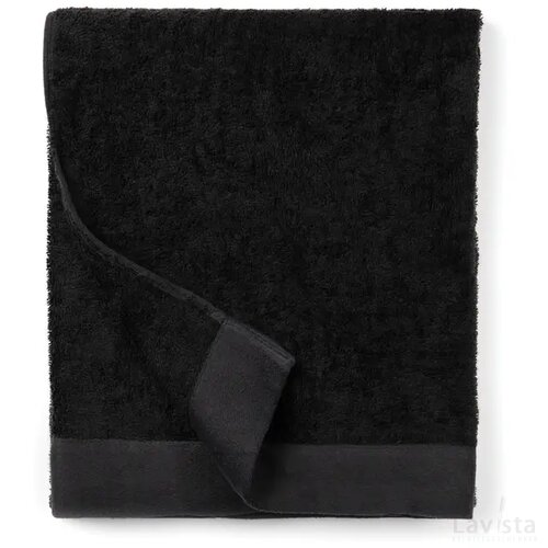 VINGA Birch handdoek 90x150 zwart