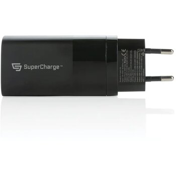 Philips Ultra snelle 3-poorts USB oplader 65W zwart
