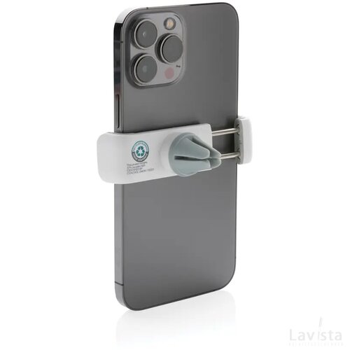 Acar RCS gerecycled plastic 360 auto telefoonhouder wit