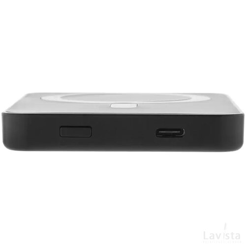 Magnetix RCS rplastic 5000 mah magnetische powerbank zwart