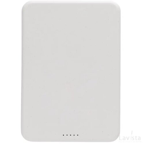 Magnetix RCS rplastic 5000 mah magnetische powerbank wit