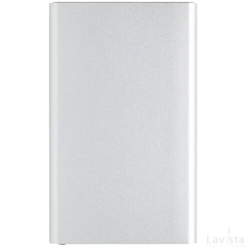 RCS gerecycled plastic/alu 4000 mah powerbank met type C zilver