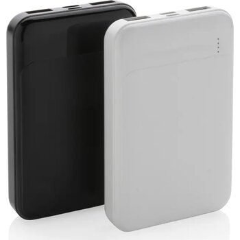 RCS gerecycled plastic 5.000 mAh powerbank zwart