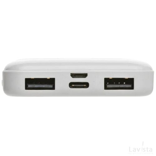 RCS gerecycled plastic 5.000 mAh powerbank wit