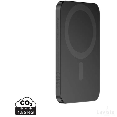 Urban Vitamin Burbank RCS rplastic/alu 3.000 mAh powerbank zwart