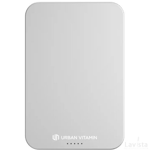 Urban Vitamin Richmond RCS rplastic/alu 5000 mAh powerbank zilver