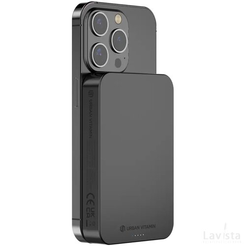Urban Vitamin Compton RCS rplastic/alu 10.00 powerbank zwart