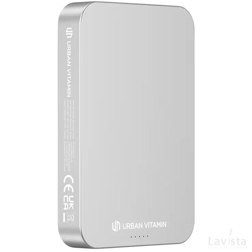 Urban Vitamin Compton RCS rplastic/alu 10.00 powerbank zilver