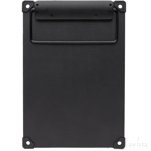 Solarpulse gerecycled plasticf draagbaar solar panel 5W zwart