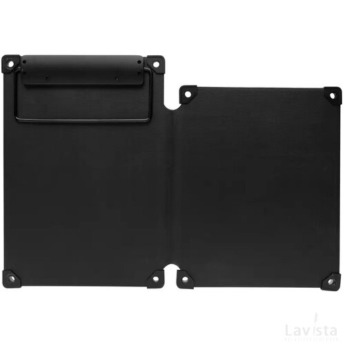Solarpulse gerecycled plastic draagbaar solar panel 10W zwart