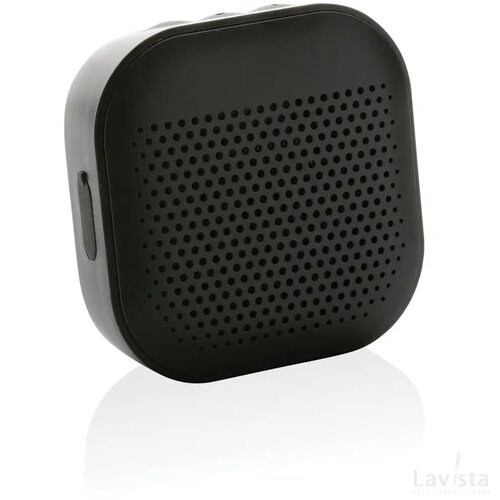 RCS gerecycled plastic Soundbox 3W speaker zwart