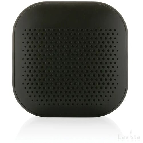 RCS gerecycled plastic Soundbox 3W speaker zwart