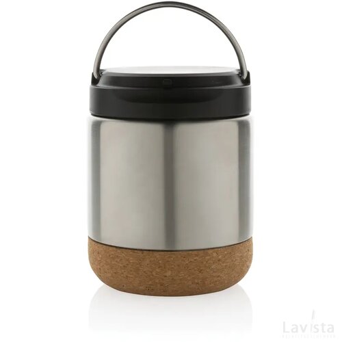 Savory RCS gecertificeerd gerecycled rvs foodcontainer zilver