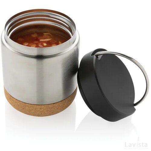 Savory RCS gecertificeerd gerecycled rvs foodcontainer zilver