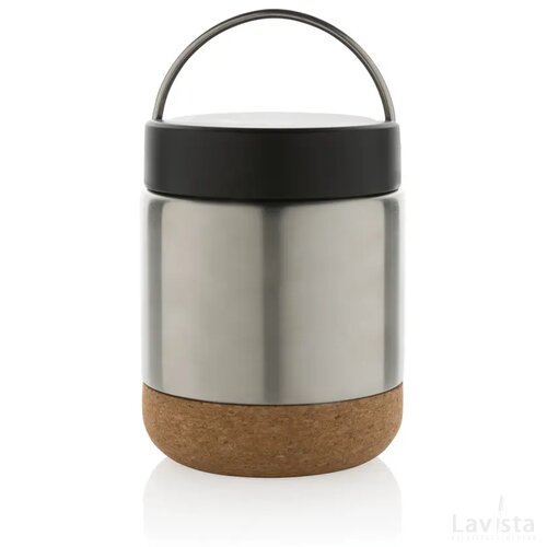 Savory RCS gecertificeerd gerecycled rvs foodcontainer zilver