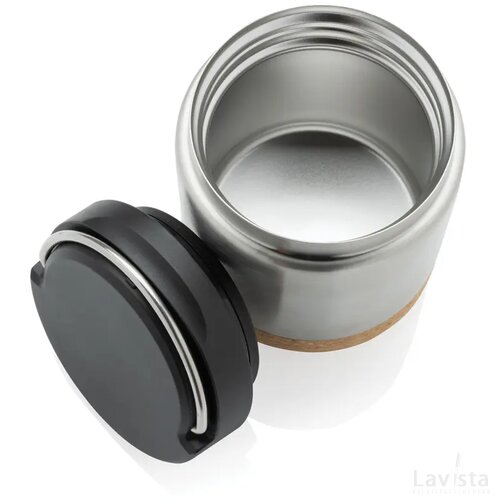 Savory RCS gecertificeerd gerecycled rvs foodcontainer zilver
