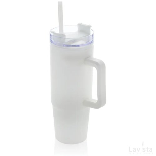 Tana RCS plastic tumbler met handvat 900 ml wit