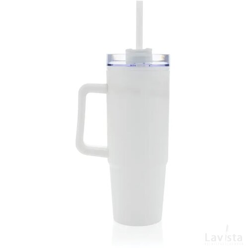 Tana RCS plastic tumbler met handvat 900 ml wit