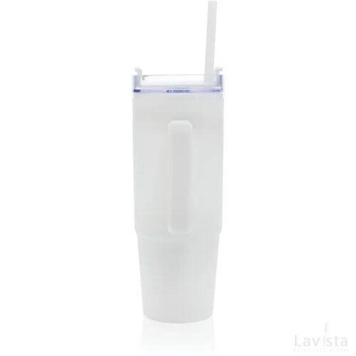 Tana RCS plastic tumbler met handvat 900 ml wit