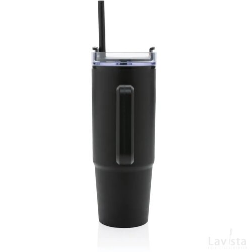 Tana RCS plastic tumbler met handvat 900 ml zwart