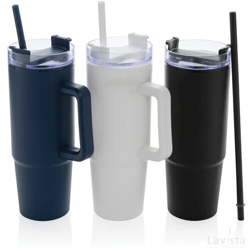 Tana RCS plastic tumbler met handvat 900 ml donkerblauw
