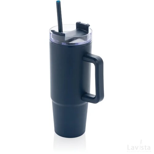 Tana RCS plastic tumbler met handvat 900 ml donkerblauw