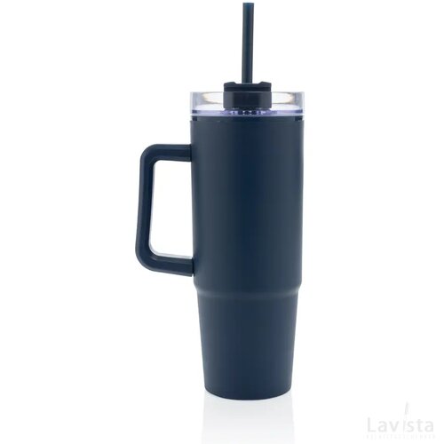 Tana RCS plastic tumbler met handvat 900 ml donkerblauw