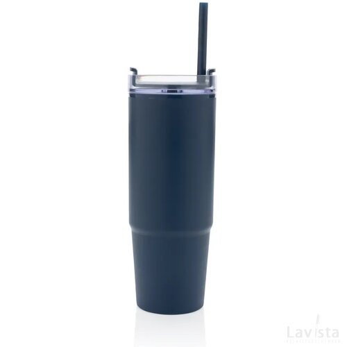 Tana RCS plastic tumbler met handvat 900 ml donkerblauw
