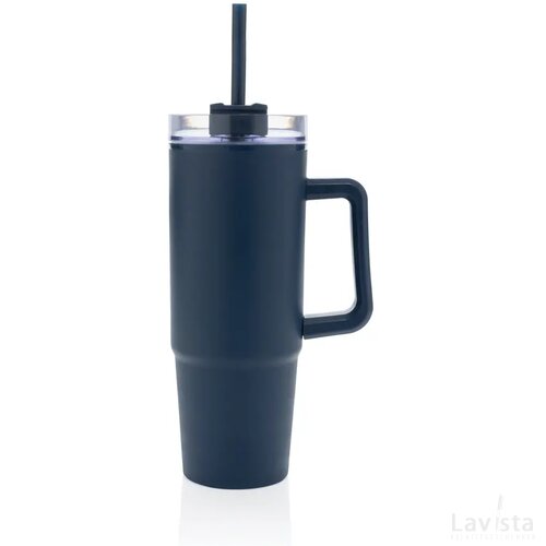Tana RCS plastic tumbler met handvat 900 ml donkerblauw