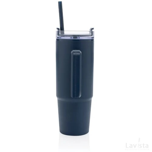 Tana RCS plastic tumbler met handvat 900 ml donkerblauw