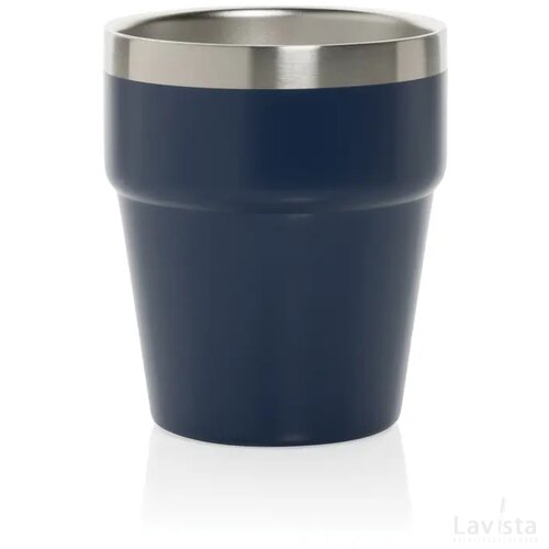 Clark RCS dubbelwandige koffie beker 300ML donkerblauw
