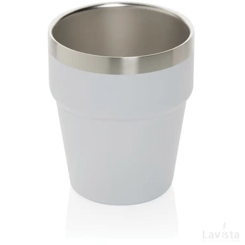 Clark RCS dubbelwandige koffie beker 300ML wit