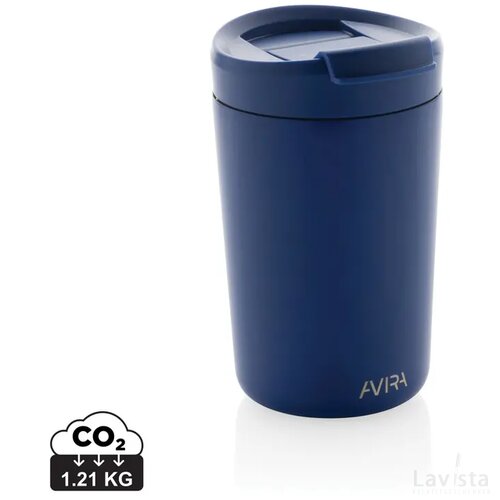 Avira Alya RCS gerecycled roestvrijstalen beker 300ML royal blue