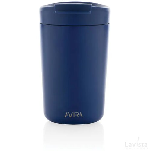 Avira Alya RCS gerecycled roestvrijstalen beker 300ML royal blue