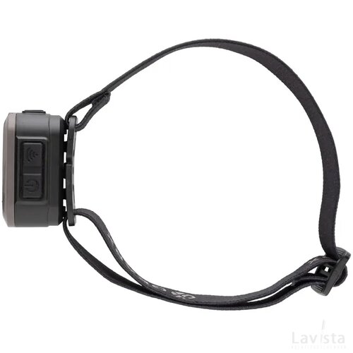 Gear X RCS replastic heavy duty oplaadbare hoofdlamp zwart, grijs