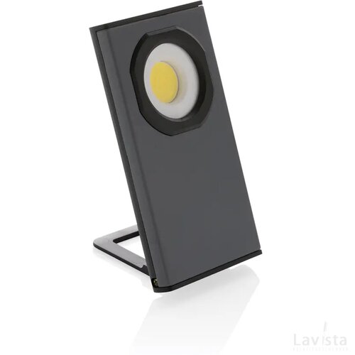 Gear X RCS rplastic USB-oplaadbaar zakformaat werklamp grijs, zwart