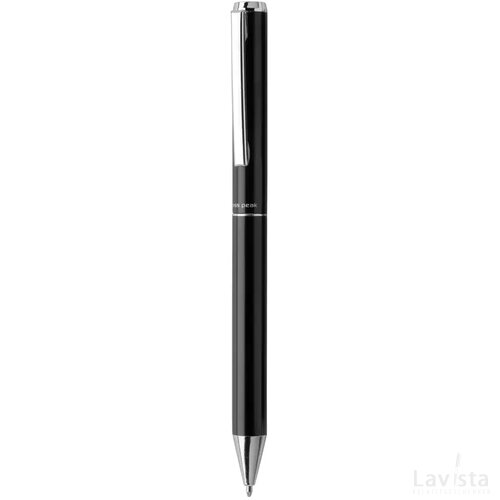 Swiss Peak Cedar RCS-gecertificeerde pen van re-aluminium zwart