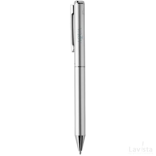 Swiss Peak Cedar RCS-gecertificeerde pen van re-aluminium zilver